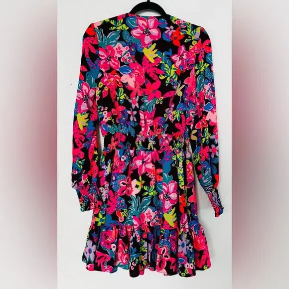 Floral V-Neck Dress - Picture 5 of 6